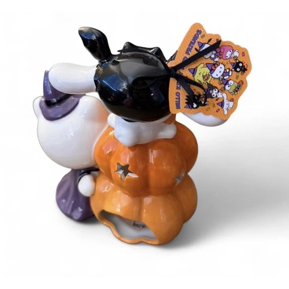 Sanrio Hello Kitty & Cinnamoroll Pumpkins Tea Light Holder 7.5